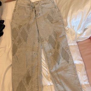 Gray Pilcro/Anthro jeans
